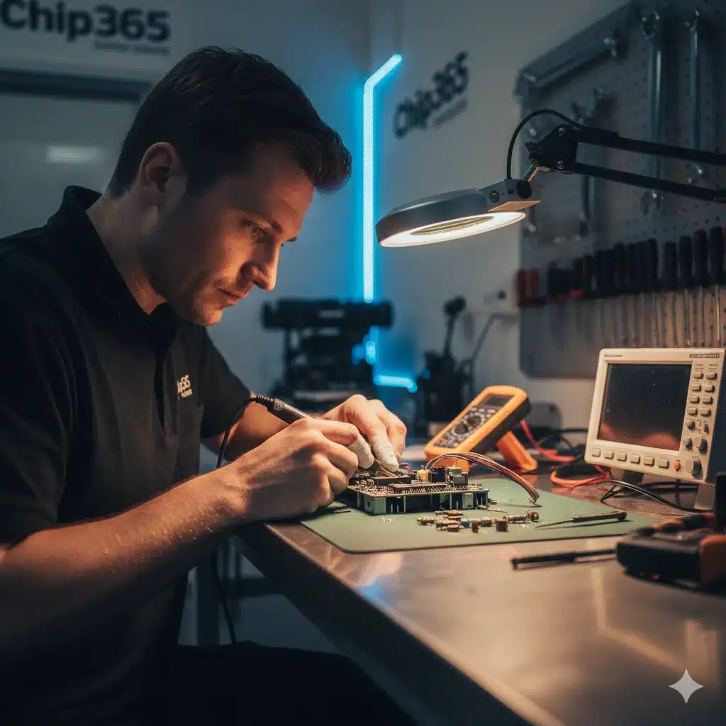 Ремонт электронного блока управления двигателем автоэлектрик Chip365