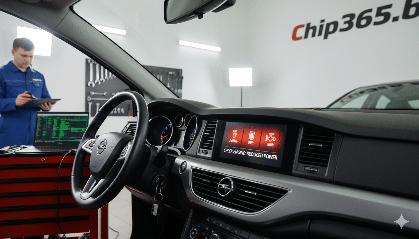 Программное отключение AdBlue, EGR и сажевого фильтра на СТО Chip365 в Минске