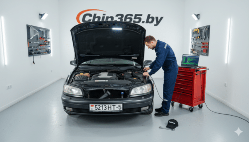 Чип-тюнинг Опель Омега Б 2.5 DTI M57 в Минске на СТО Chip365