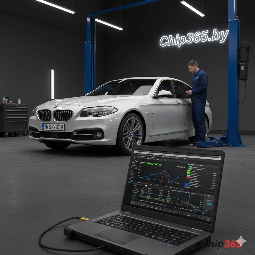 Чип-тюнинг и программное отключение экологии BMW F10 F11 Минск