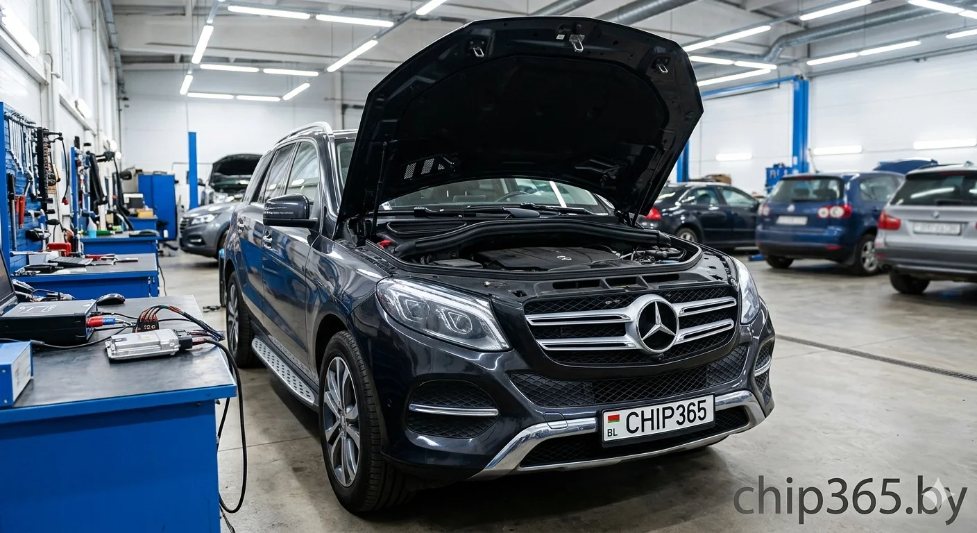 Программное отключение AdBlue на Mercedes-Benz GLE 350d (W166) в Минске