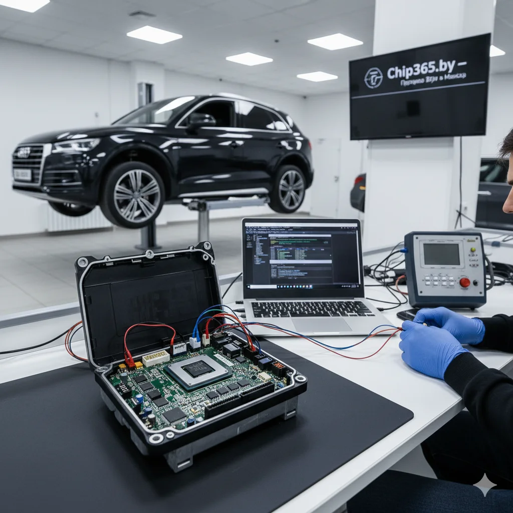 Процесс клонирования и прошивки блока управления двигателем ЭБУ в Chip365 Минск