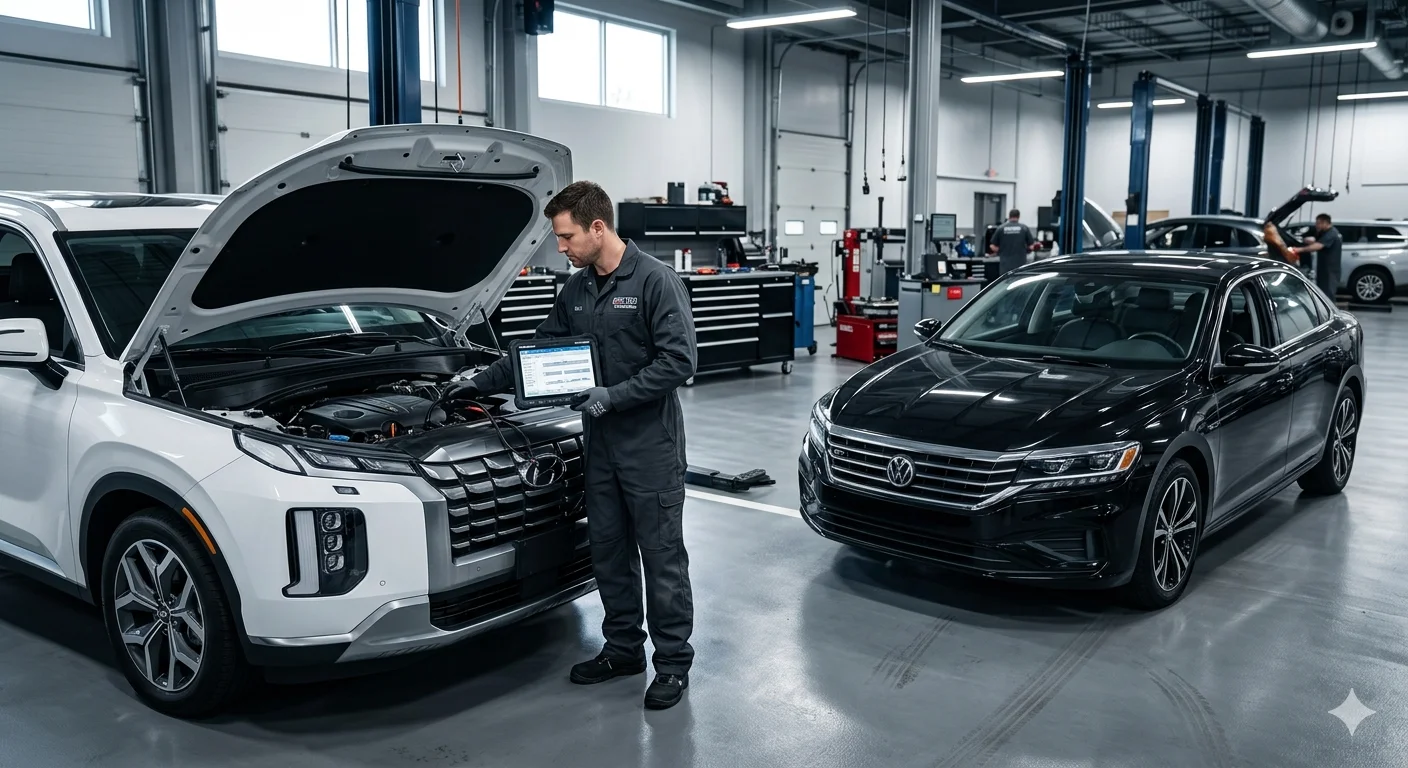 Программное отключение AdBlue на Hyundai Palisade и VW Passat B8 в Минске. Диагностика и ремонт системы SCR в сервисе Chip365.