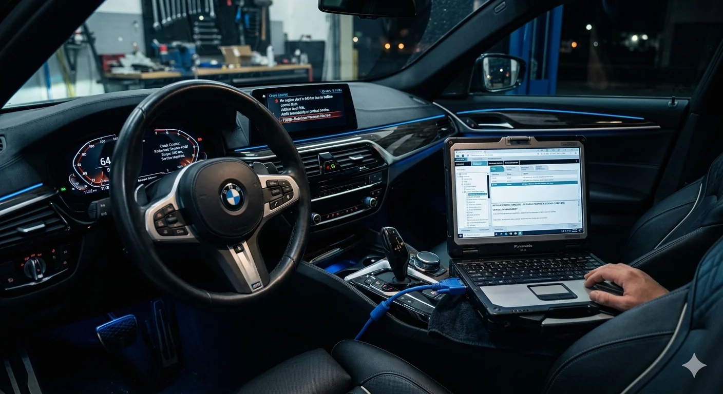 Программное отключение и кодирование AdBlue на BMW G-серии в Минске