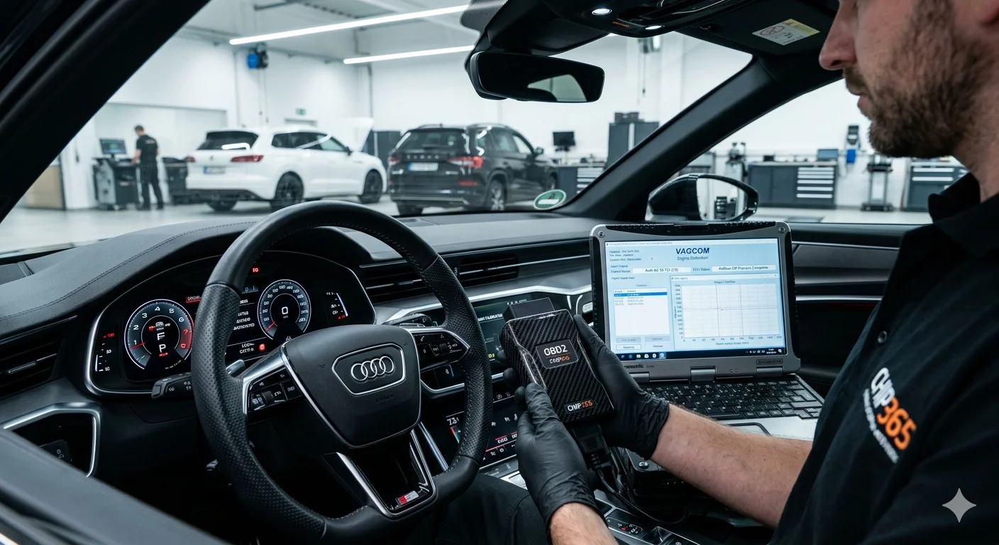 Программная диагностика и отключение AdBlue на Audi A6 в Минске