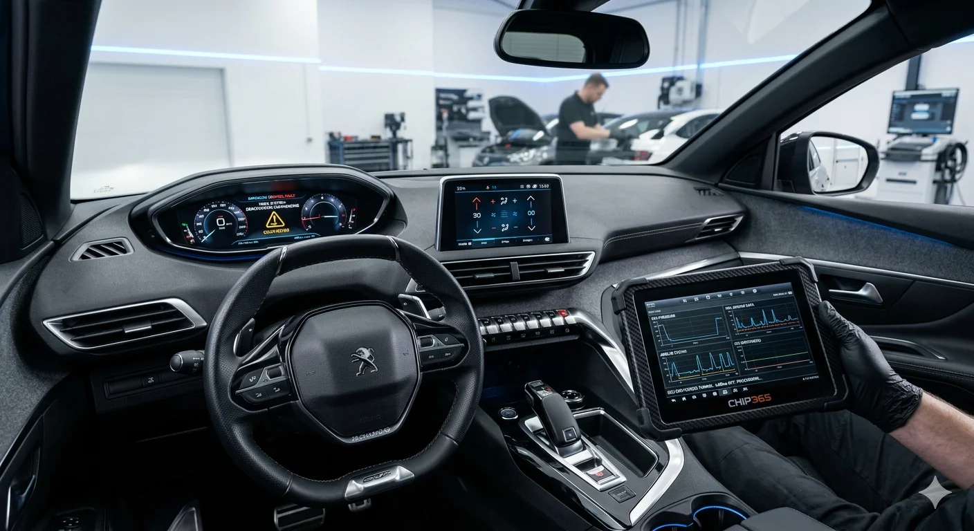 Отключение AdBlue Peugeot 3008 1.5 BlueHDi блок MD1CS003